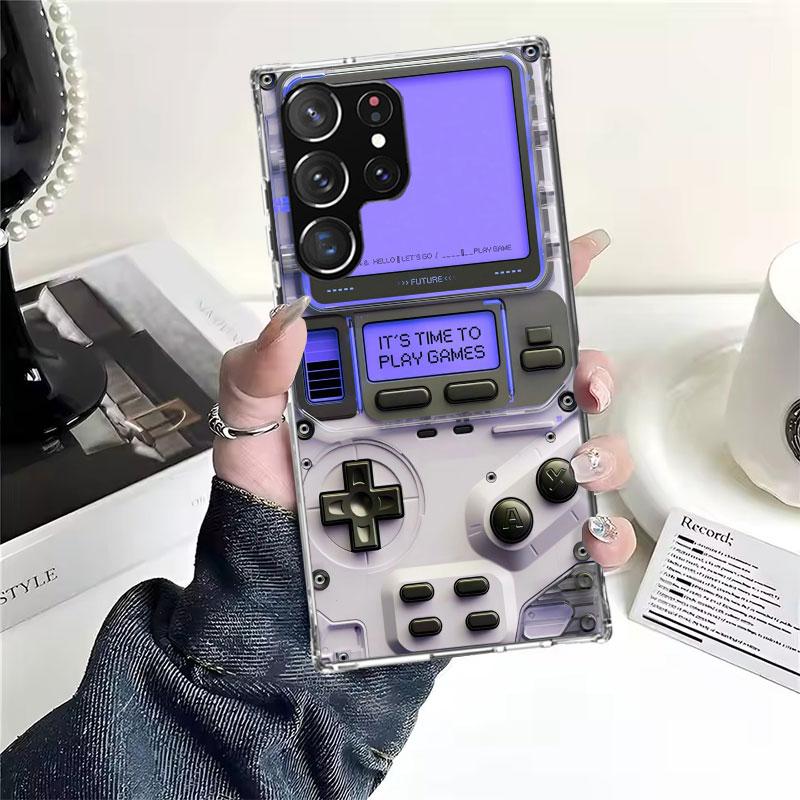 Games Console Fashion Boy Soft Phone Case For Samsung Galaxy S22 S23 S24 S25 Edge S26 Ultra S20 FE S21 Plus + Fundas Coque Galax
