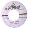 7inch Record EARL GEORGE  Green Hills NONE Demon Records 1974 Jamaica Reggae Ska  Dub Used
