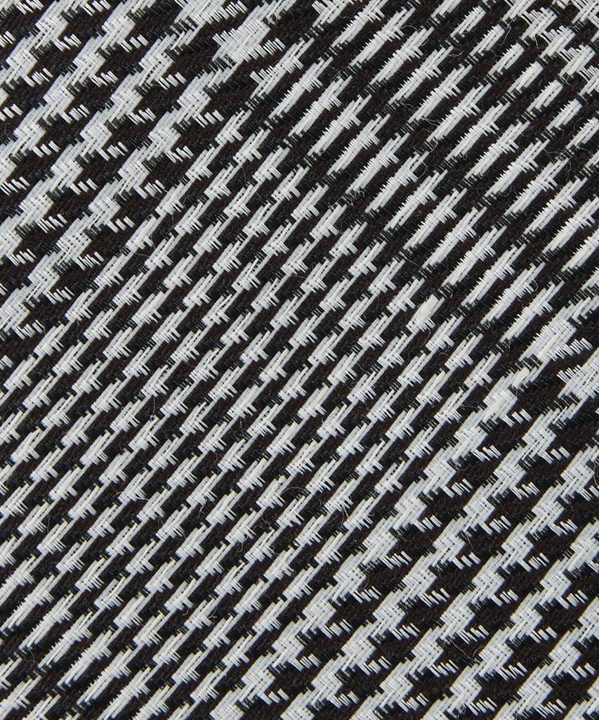 STCO Vibe Shift Check Slim Zipper Tie_White _Lntxz83Tcw