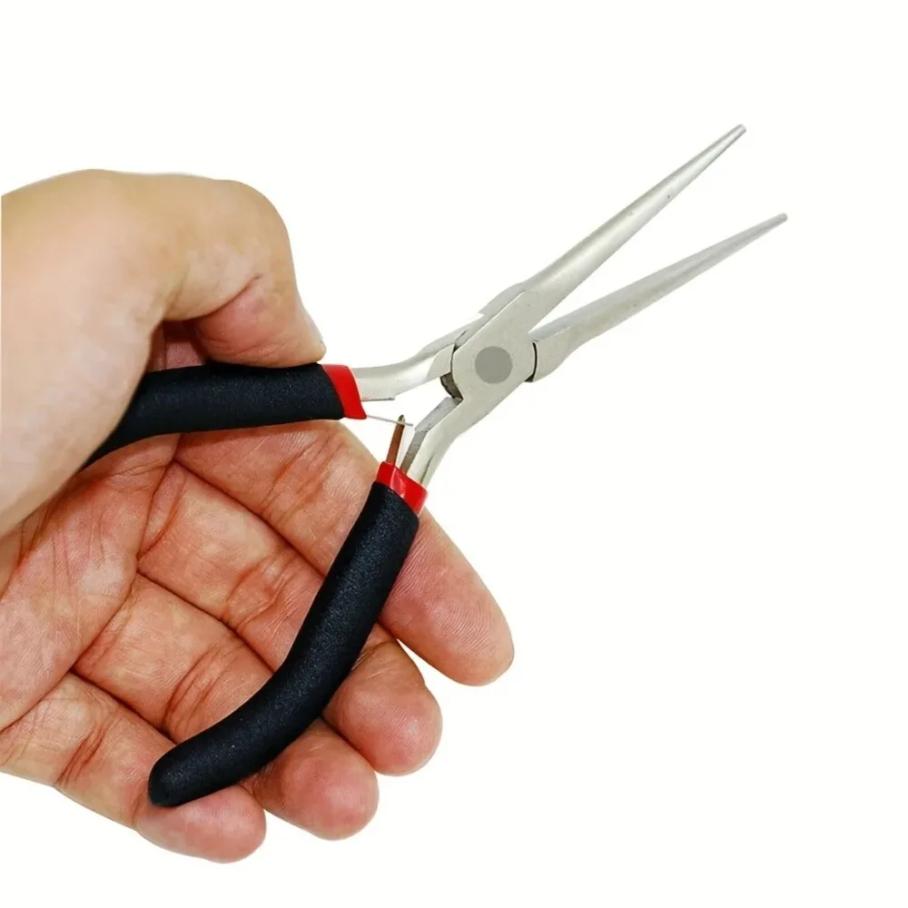 Multi functional tool, long nose pliers, needle nose pliers, tweezers, repair hand tools