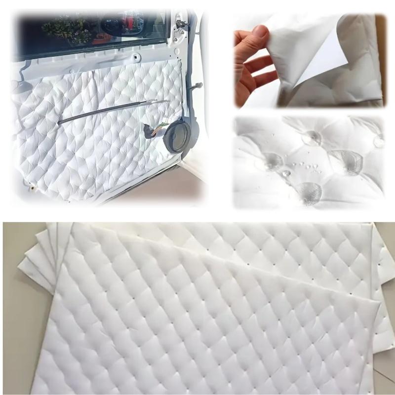 Matte Finish Self-Adhesive Car Soundproofing & Shock Absorption Material For Camper Van Caravan Motorhome