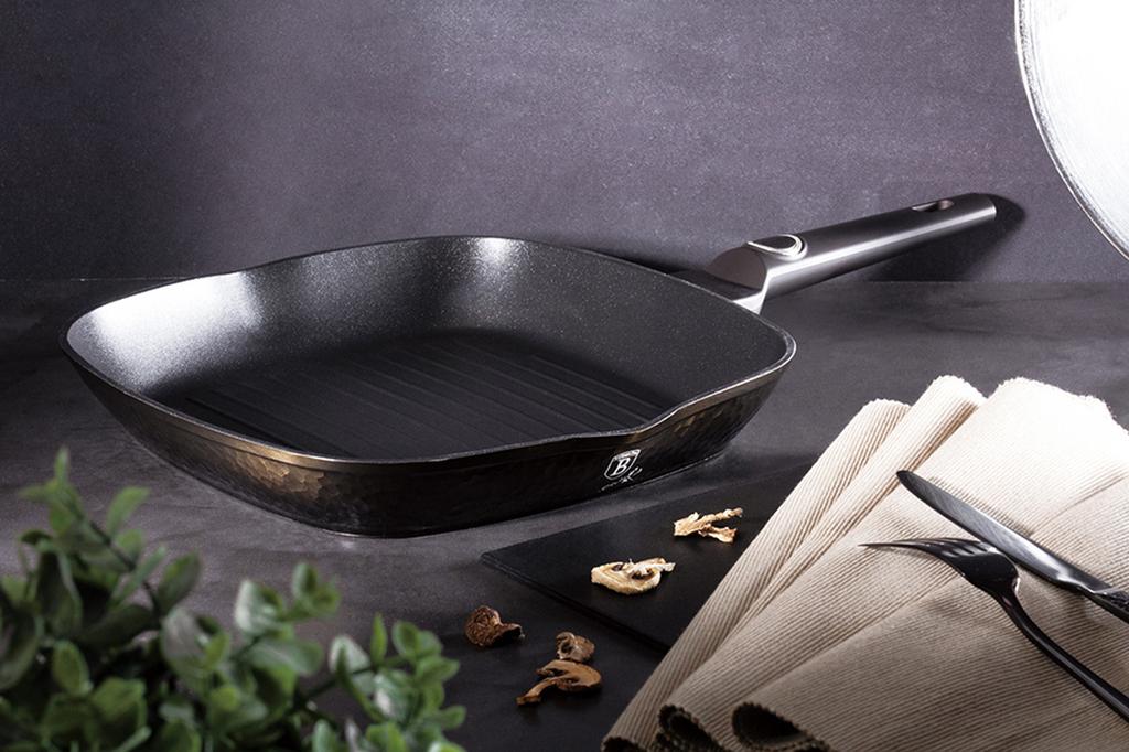 BERLINGER HAUS GRILL PAN 28cm BH-6578 PRIMAL GLOSS