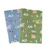 100% Cotton Twill Cartoon Puppy & Butterfly Print Women's & Children's Sleepwear Dress/Handbag