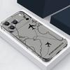 Airplane Snow Mountain Landscape Pattern Case For iPhone 17 Pro Max Coque iPhone 16 15 14 13 Pro Max 11 Shockproof Clear Soft Silicone Cover