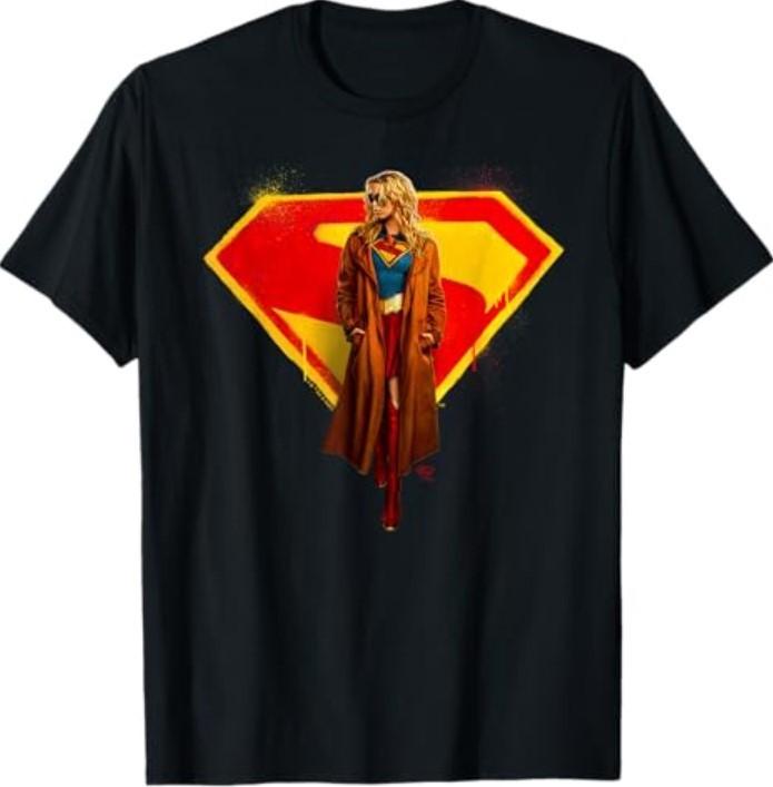 Supergirl 2026 and Logo TShirt Unisex T-Shirt L