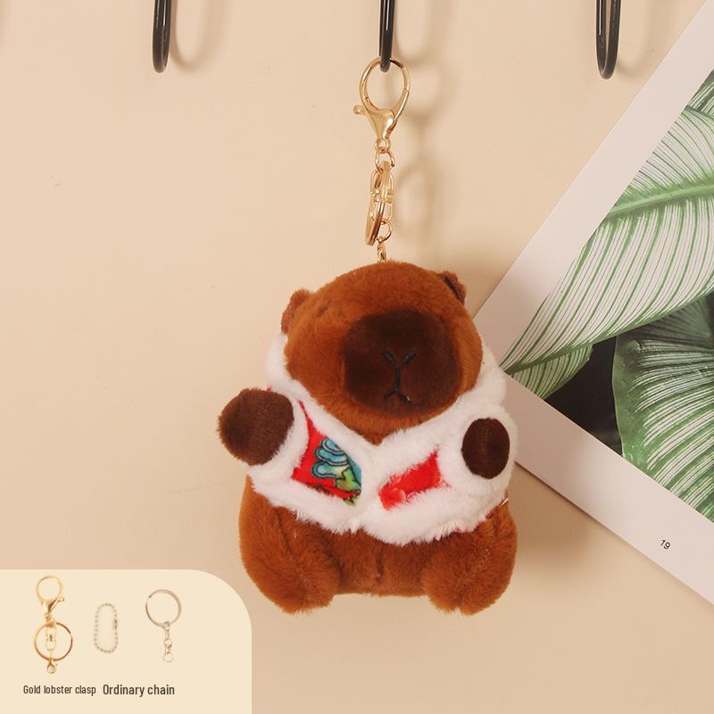 Popular Capybara Plush Pendant: Cute Capybara Ornament Toy