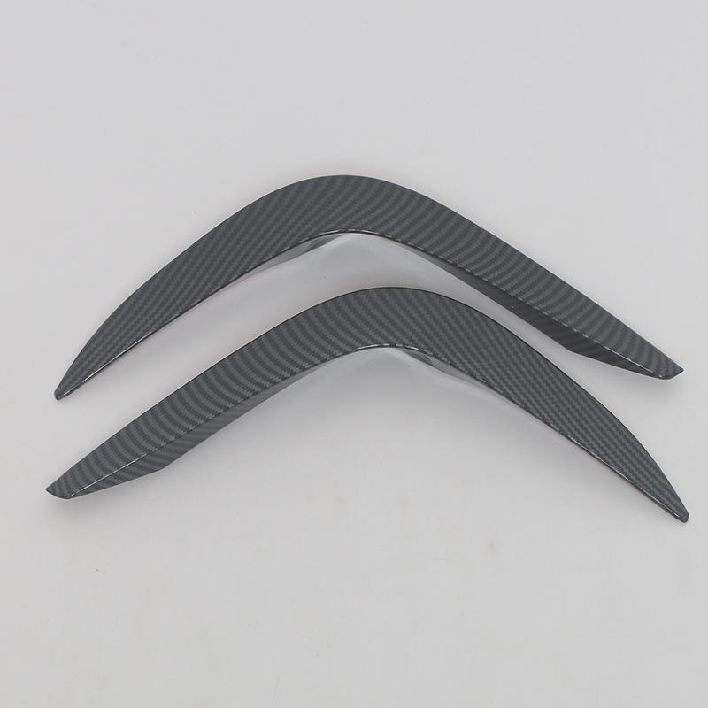 Compatible with BYD 23 Frigate: Front Wind Blade Lip Trim & Bright Strip.