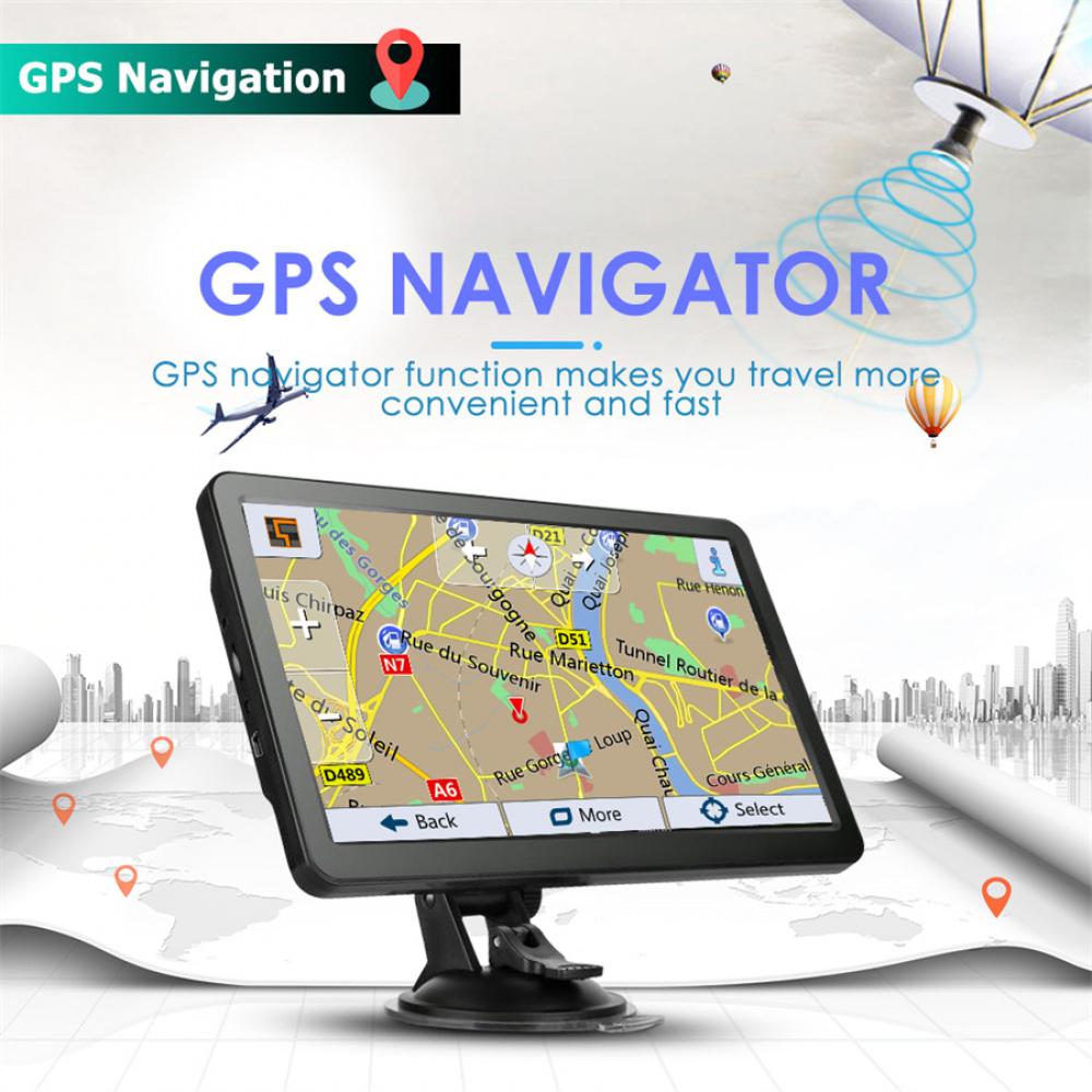 7" Inch Car & Truck GPS Navigation Navigator Sat Navi 8GB 128MB For Canada Mexico US
