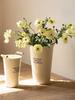 1pcs Nordic Style Iron Sheet Flower Arrangement Bucket Flower Shop Flowers Awakening Bucket Living Room Decorative Flower Ware