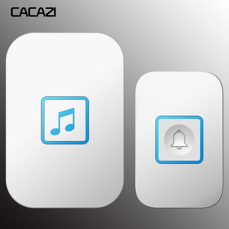 Home Wireless Doorbell with Long-Range Remote Control & Emergency Call Button for Seniors