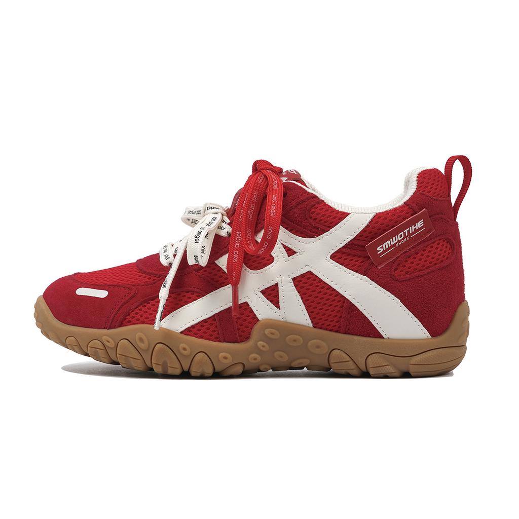 2025 Autumn New 7CM Heightening German Training Shoes Women's Shoes Mesh Thick-soled Breathable Casual Sports Shoes Forrest Gump Shoes