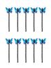 Yellow Chimes Hair Pins for Women Girls Hair Accessories for Women Hair Pin 10 Pcs Purple Butterfly Bobby Pins for Hair Pins for Girls Bobby Pins Fr