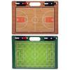 Placa Tática Quadro Branco para Apagar Quadro de Treinamento de Futebol para Treinadores com 2 Marcadores