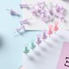 Color Boxed I-Pin Macaron Pushpins: Fresh, Creative Office Supplies