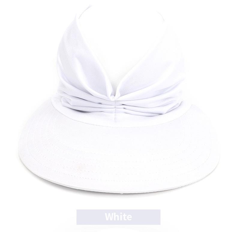 Summer Hats for Women Anti-UV Wide Brim Visor Caps Summer Travel Cap Fashion Beach Sun Hat Sun Protection