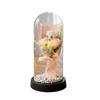 1 Artificial Rose Immortal Flower Bouquet Glass Cover Soap Flower Qixi Festival Valentine's Day Gift Creative Christmas Gift
