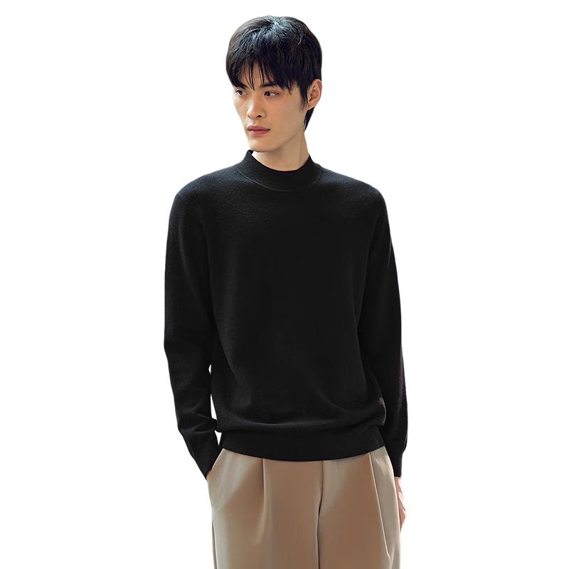 Hodo Men's Thermal Wool Blend Knit Sweater