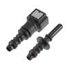 uxcell Car Fuel Line Hose Quick Release Connector Disconnect Hose Nylon 0.25 In (6.3
