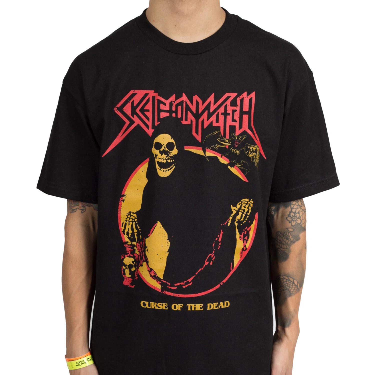 Authentic SKELETONWITCH Curse of The Dead T-Shirt S NEW 2XL