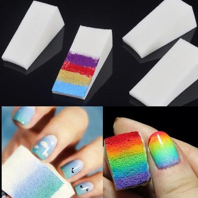 Gradient Nails Soft Sponges for Color Fade Manicure DIY Creative  Tool