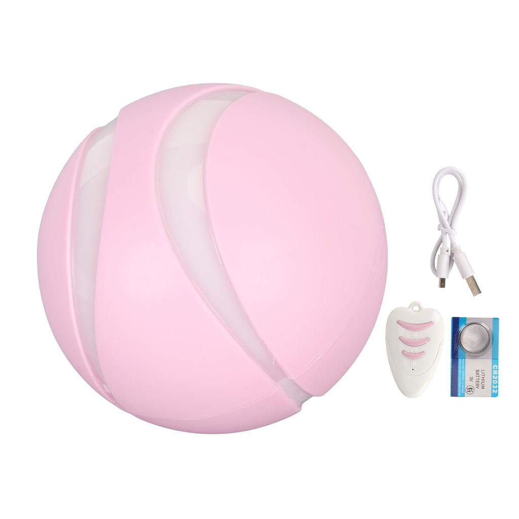 Jucării interactive cu minge pentru câini cu telecomandă, reîncărcabile USB, minge rulantă automată pentru câini cu LED