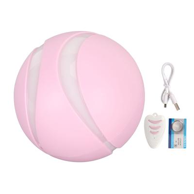Interactive Dog Ball Toys with Remote Control USB Rechargeable Dog Automatic Rolling Ball with LED