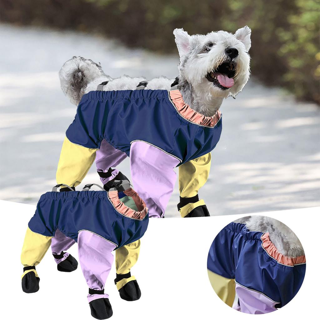 Dog Shoe Straps Dog Sling Boots Dog Rain Boots Dog Protectors Dog Boots Leggings Non Slip Dog Pet Clothes for Small Dogs Girl