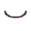 NEW Artudatech 4PCS Universal Car Front Bumper Lip Body Kit Splitter Spoiler Diffuser Protector Car Accessories