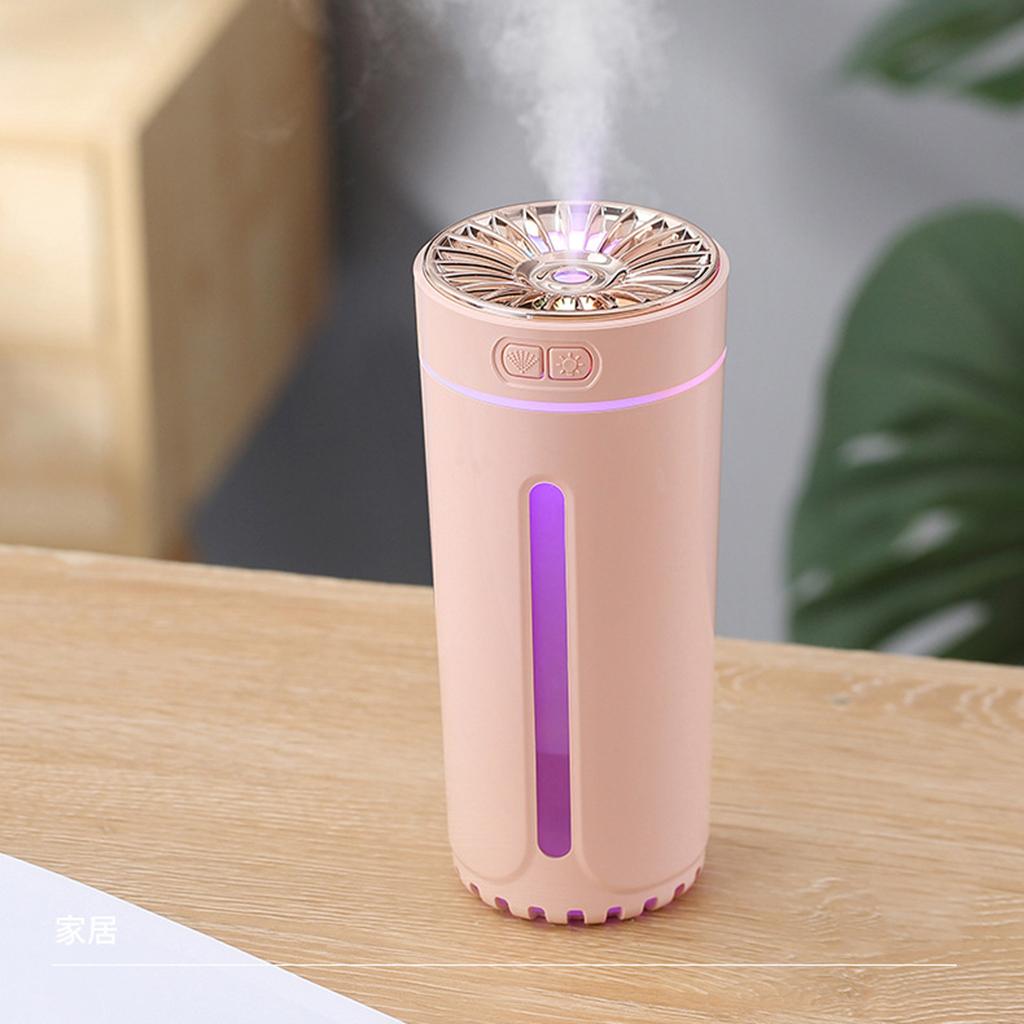 Desktop Small Cool Mist Humidifier, Ultrasonic USB Air Humidifier for Car Office