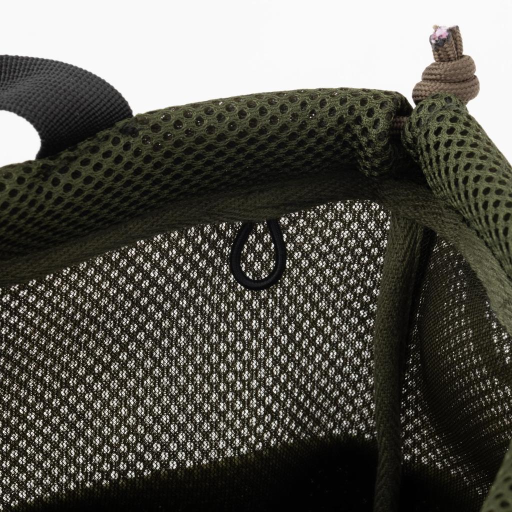 SOWNOAS pattern mesh BAG KHAKI All-over 24-LS-003