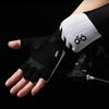 Summer cycling gloves, anti slip and shock-absorbing, outdoor sports, fitness, breathable, mountain road bike, half finger glove