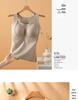 Damen Thermo-Cami mit Wolle-Seide und eingebauten BH-Polstern