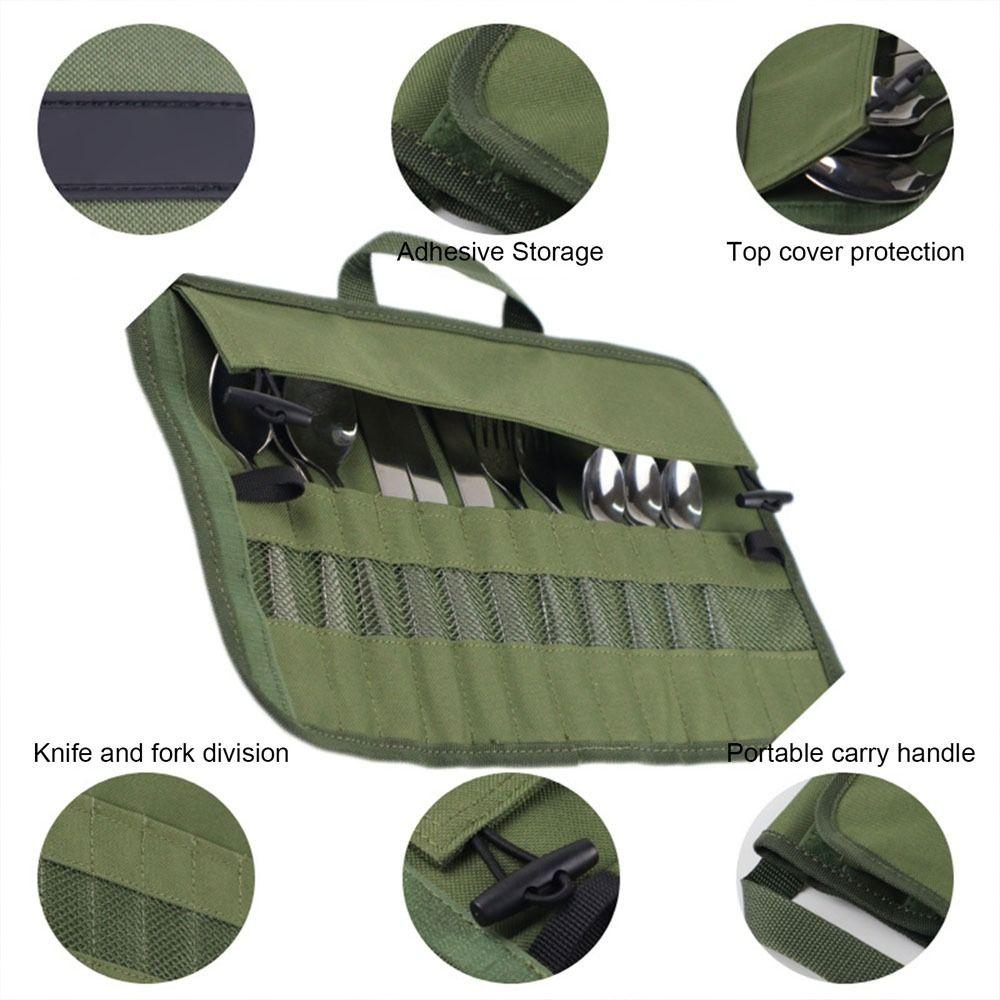 Camping Kitchen Gadgets Tableware Storage Package Kitchen Ware Storage Bag Storage Bag Cutlery Bag
