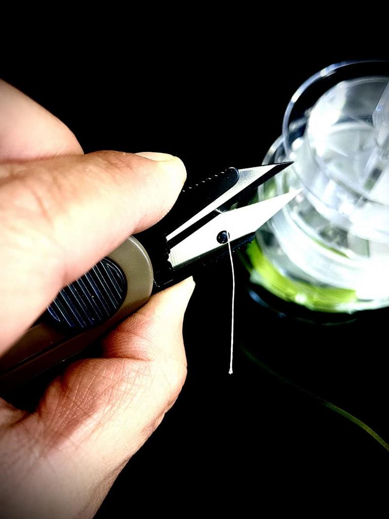 Tsulino Sliding Compact Scissors, Brown, 120mm