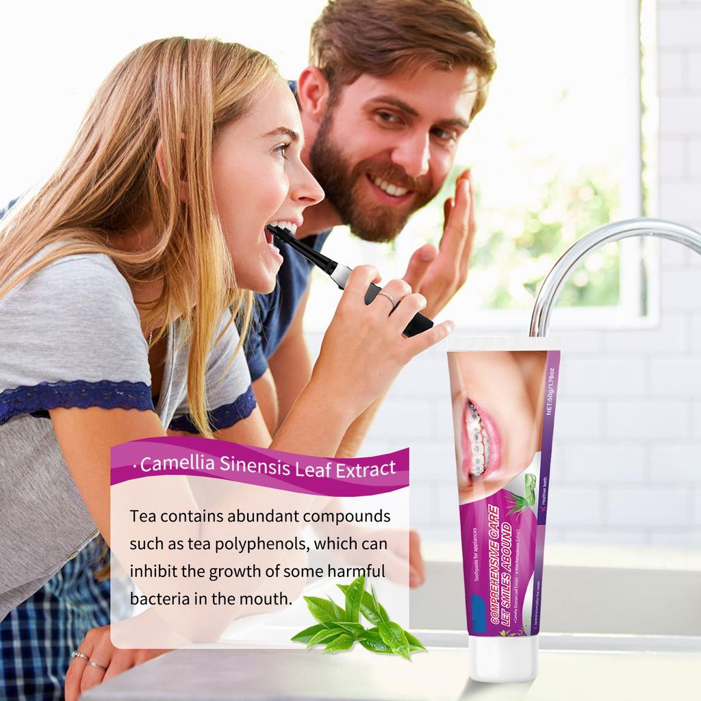 Fresh Toothpaste Fresh Remove Stains Care For Teeth Mild Ingredients Cleaning Care Toothpaste