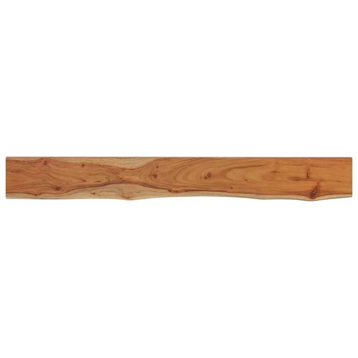VidaXL Wall Shelf, Floating Shelf, Wall Decoration for Office Living Room, Rectangular Solid Acacia Edge 370233