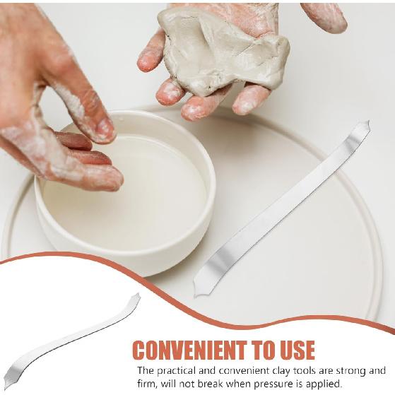 

VILLCASE Pottery Fish Texture Sculpting Tool, Clay Tool Fish Scale Clay Tool, Pottery Clay Modeling Tool for Pottery Clay Ceramics