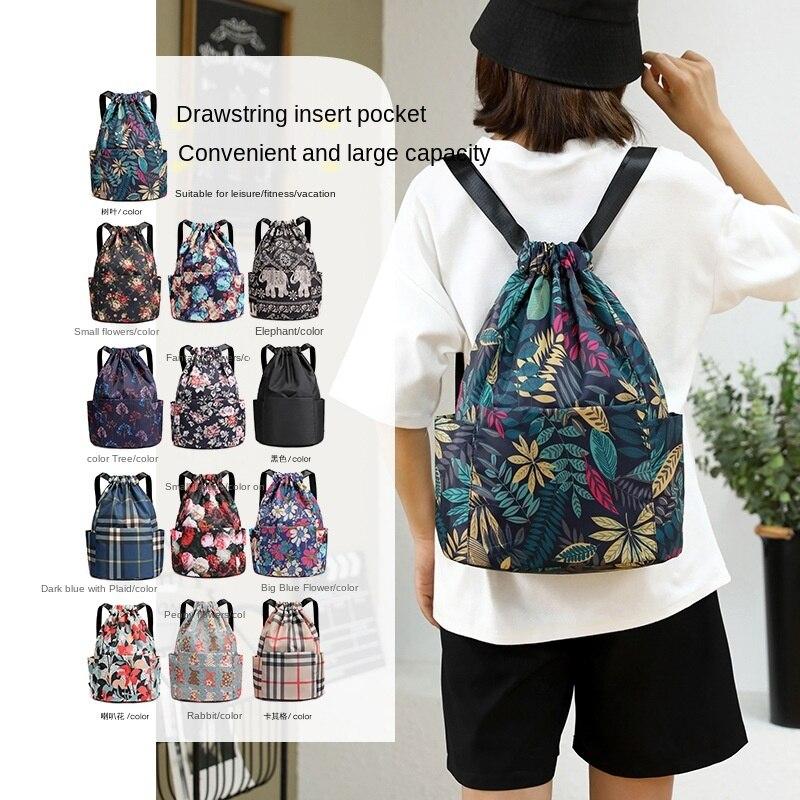 large drawstring backpack