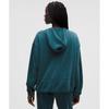 Lululemon Softstreme Full Zip Hoodie  Long Indochine Blue