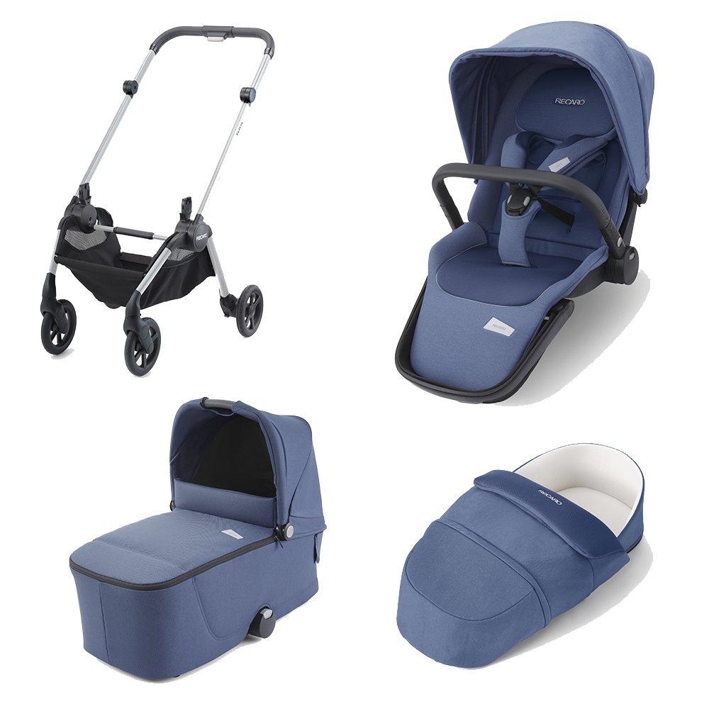 3-in-1 Recaro Sadena Stroller + Carrycot