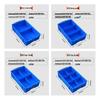 Multi-Grid Plastic Parts Storage Organizer Box