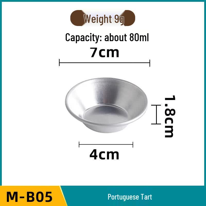 Aluminum Alloy Chrysanthemum Baking Molds (10-Pack)
