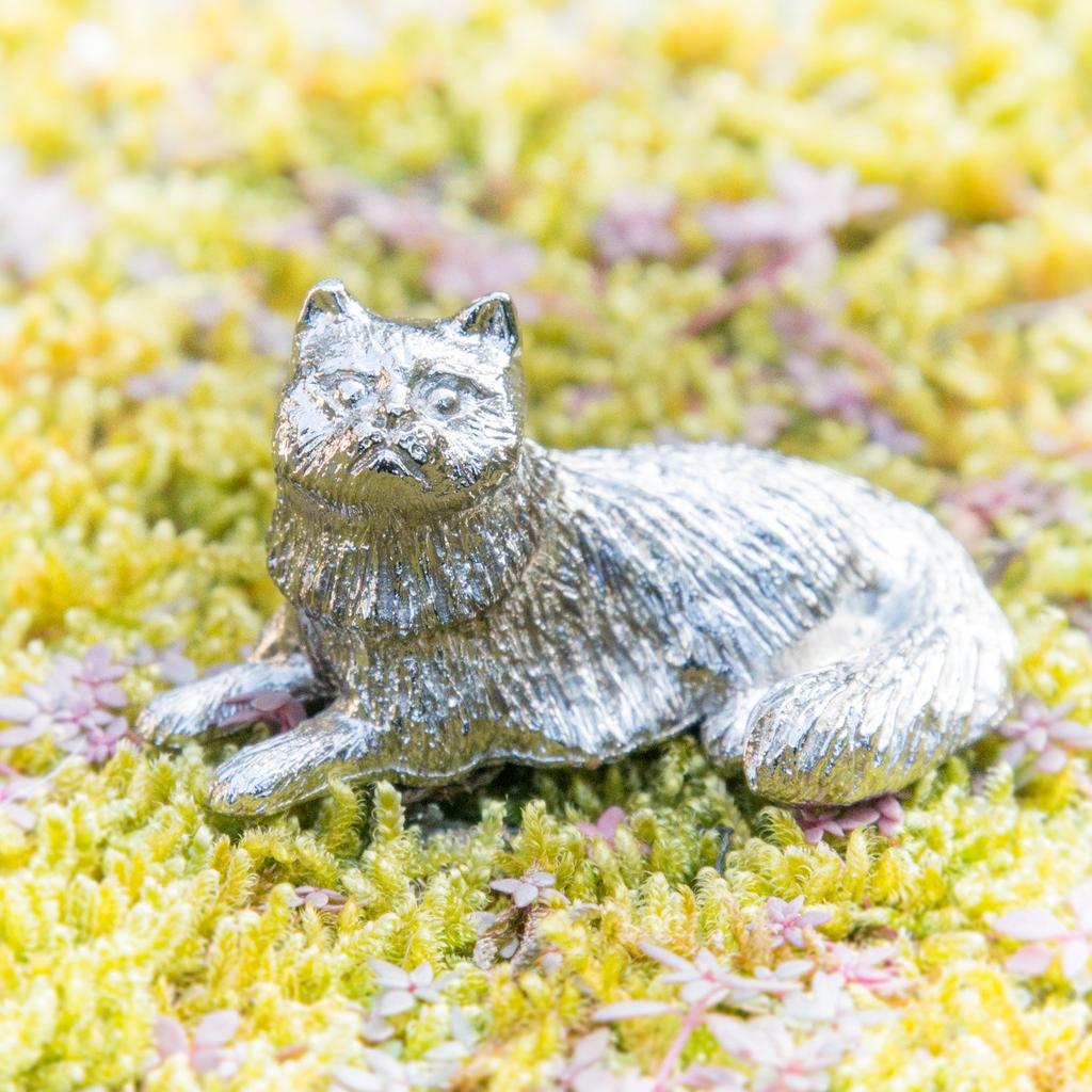 Cat British Made Animal Art Figure Collection (relaxing Figure)