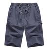 Pantaloncini in Cotone Taglie Forti da Uomo - Traspiranti, Casual da Lavoro