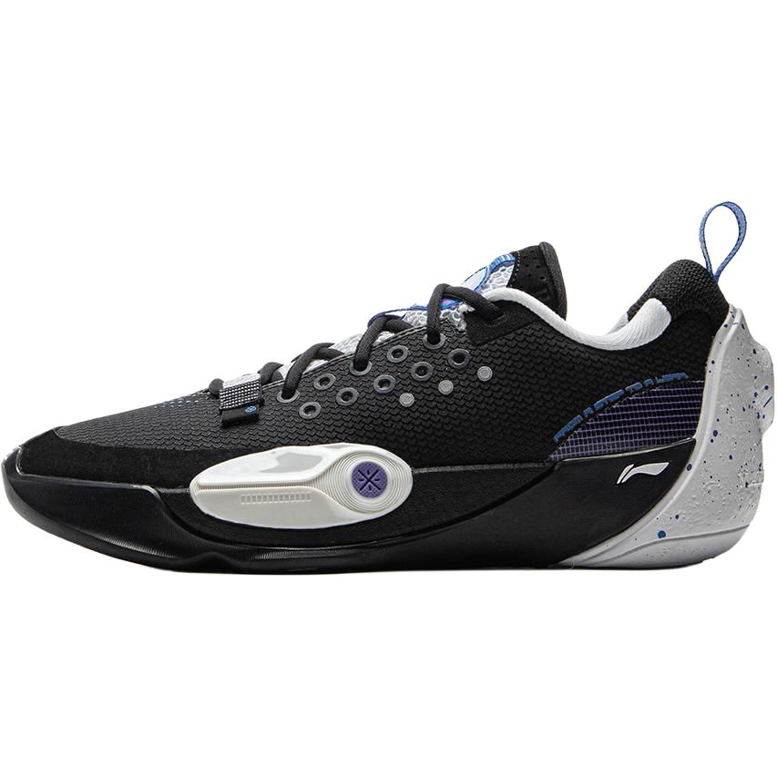 Li Ning Wade All City 13 Comfortable Soft Non-Slip Wear-Resistant Support Low-Top Basketball Shoes Kids basketball shoes Black YKBV010-1
