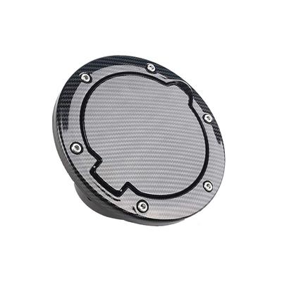 Capac rezervor combustibil pentru Jeep Wrangler JK 2007-2017 auto rezervor ulei capac capac fibră de carbon imprimare culoare accesorii styling
