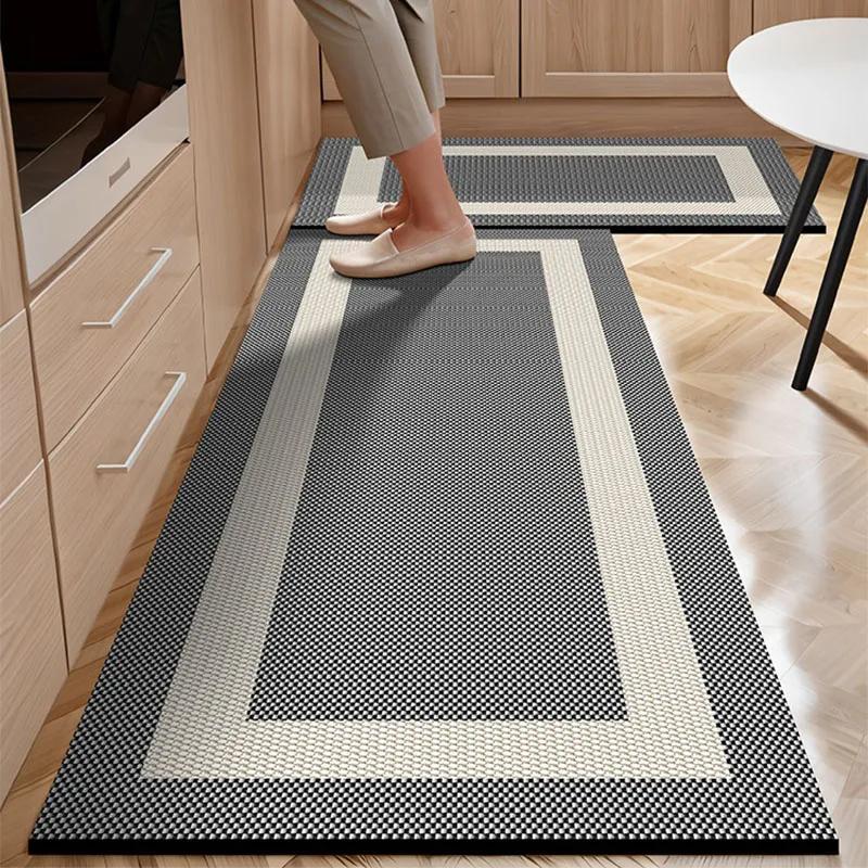 Kitchen Water-absorbing Carpet Anti-slip Floor Mat Diatom Mud Oil-absorbing Foot Mats Home Decoration Rug Alfombra De Cocina