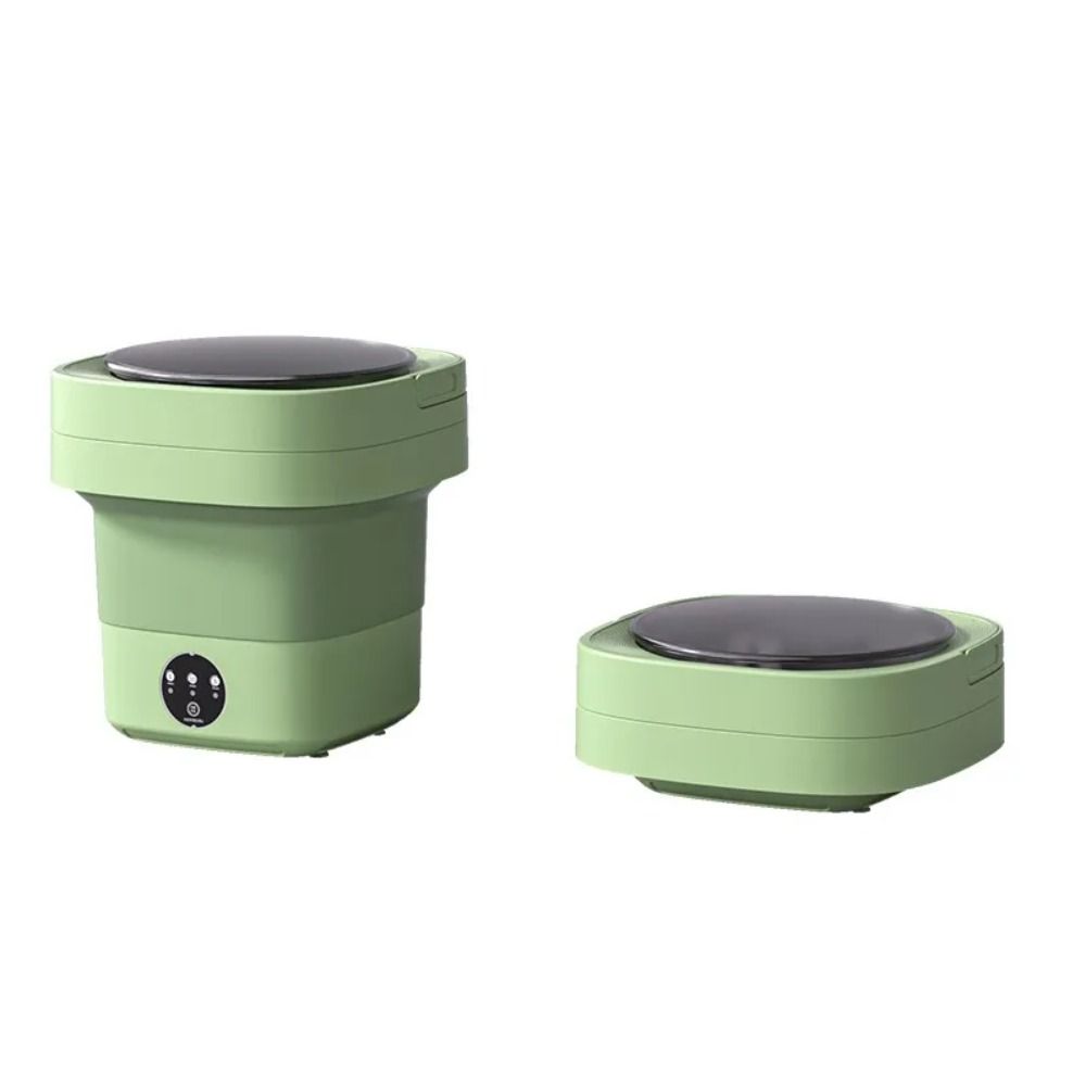 Tragbare Waschmaschine mit großem Fassungsvermögen 8L Wäsche-Schleudertrockner-Eimer Mini-Waschmaschine Unterwäsche