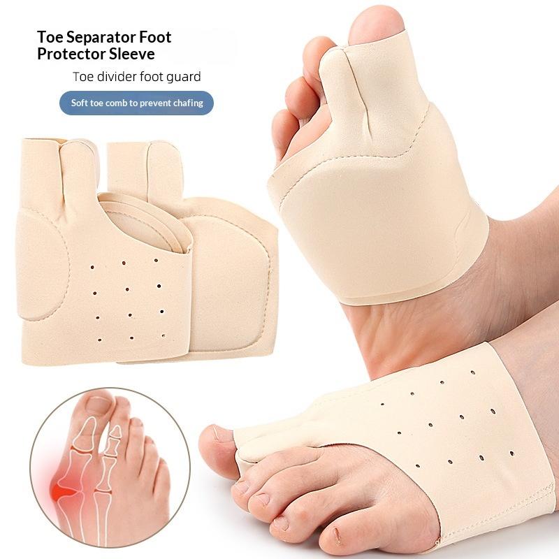 1Pair Toe Separator Corrector Hallux Valgus Bunion Toe Straightener Foot Pain Relief Bone Thumb Adjuster Pedicure Tools