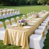 Satin Table Cover Rectangle Silky Soft Table Cloth, Satin Dining Tablecloths for Wedding Banquet Table Decoration, Dining Room